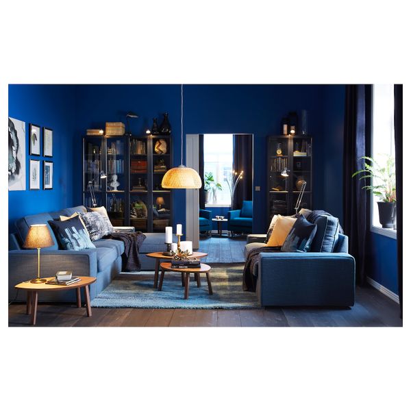 Ковер, длинный ворс, синий 170x240 см IKEA SÖNDERÖD СЁНДЕРЁД 603.648.94 - схема-чертеж с размерами