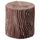 Формовая свеча, ароматическая КВИСТАР, Тепло дерева коричневый, коричневый (10 см)