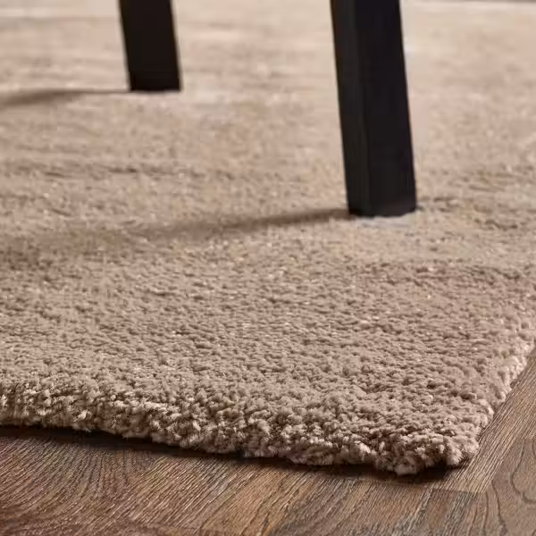 STOENSE Ковер, короткий ворс - бежевый 133x195 см - фото 2