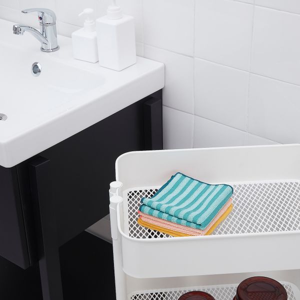 Салфетка из микрофибры 28x28 см IKEA PEPPRIG ПЕППРИГ 504.995.20 - схема-чертеж с размерами