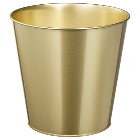 Кашпо, желтая медь 24 см IKEA ДЭИДЭИ 204.522.70