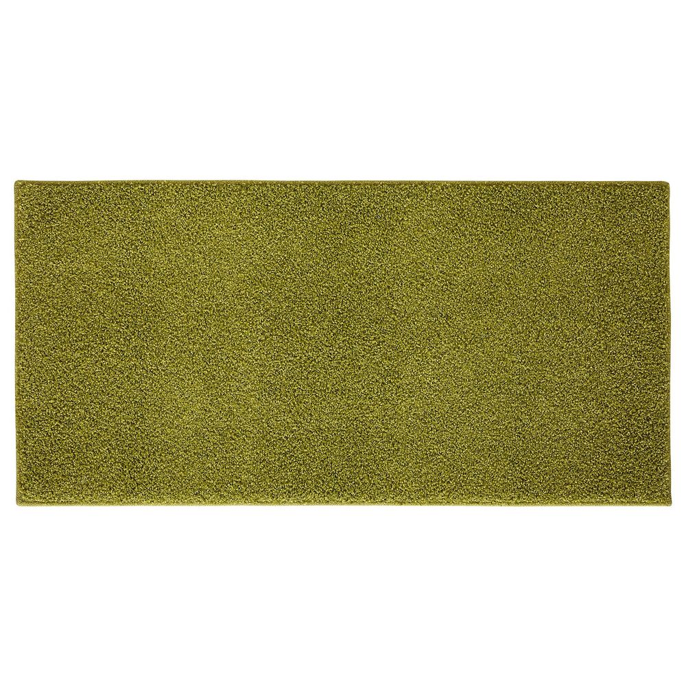 Ковер, длинный ворс, светло-зеленый 57x120 см IKEA ALLERSLEV АЛЛЕРСЛЕВ 303.075.17 - фото 1