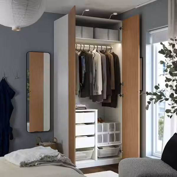 PAX / STORKLINTA СТОРКЛИНТА Гардероб, комбинация - фото 2