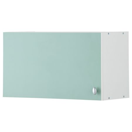 Навесной шкаф с дверцей АЛЬБРУ, светло-зеленый (60x35 см)