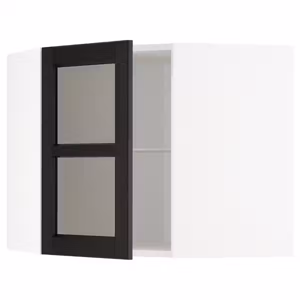 METOD Углов навесн шк с полками/сткл дв - фото 1