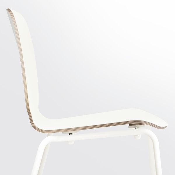 Стул, белый/Брур-Инге белый IKEA SVENBERTIL СВЕН-БЕРТИЛЬ 092.272.59 - фото 5