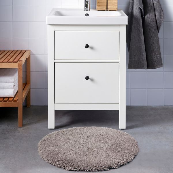 IKEA в интерьере ванной - схема-чертеж с размерами