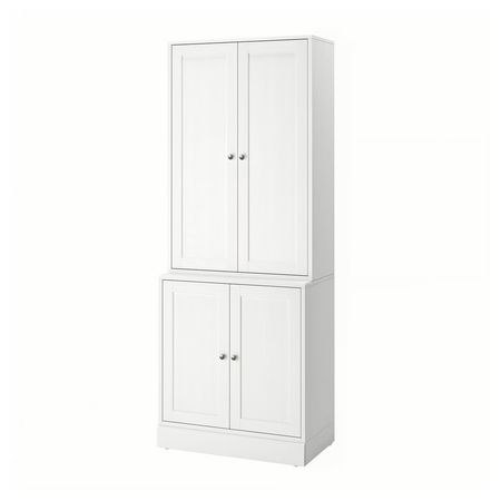 HAVSTA Комбинация для хранения с дверцами - белый 81x47x212 см