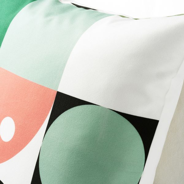 Чехол на подушку, разноцветный 50x50 см IKEA MUSSELBLOMMA МУССЕЛЬБЛОММА 004.951.43 - фото 3