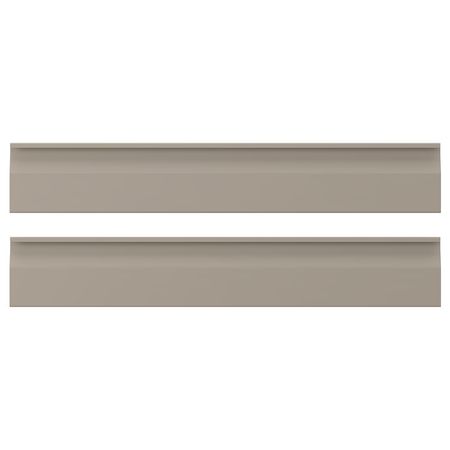 UPPLÖV Фронтальная панель ящика - матовая поверхность темно-бежевый 60x10 см