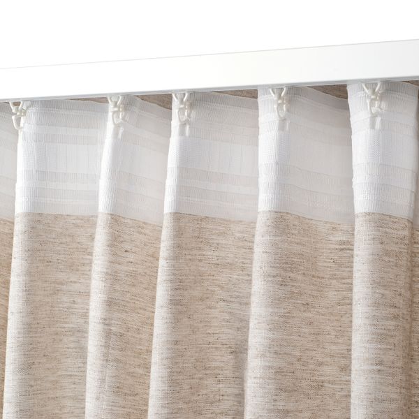 Гардины с прихватом, 2 шт., неокрашенный 145x270 см IKEA GULDZINNIA ГУЛЬДЗИННИА 802.866.40 - фото 3
