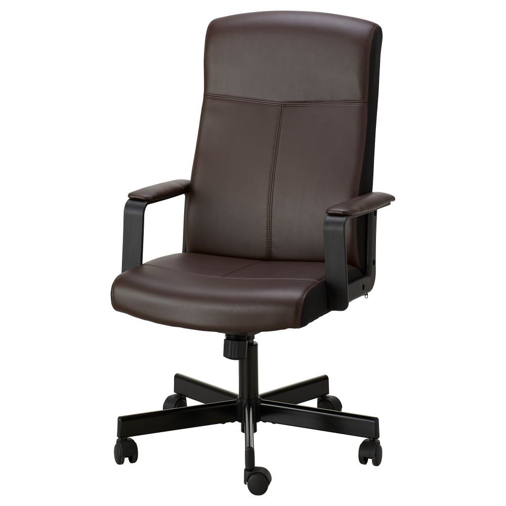 Рабочий стул МИЛЛБЕРГЕТ, Кимстад темно-коричневый - фото 1