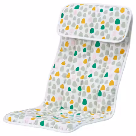 POÄNG Подушка-сиденье на детское кресло - ульвсбю/орнамент «точки»
