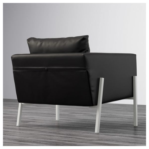 Кресло КОАРП, Фарста черный, белый - фото 3