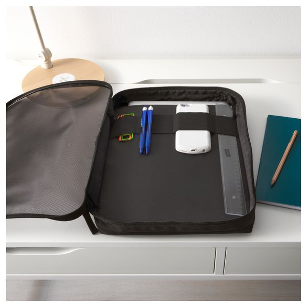 Чехол для ноутбука ФОРФИНА, черный - схема-чертеж с размерами