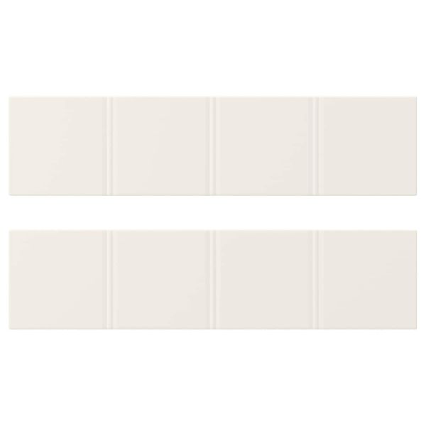 Фронтальная панель ящика, белый с оттенком 40x10 см IKEA HITTARP ХИТАРП 403.671.72 - фото 1