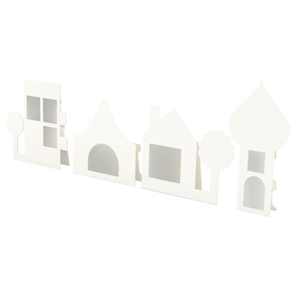 Набор рамок, 4 штуки ГЛОН, белый - фото 1