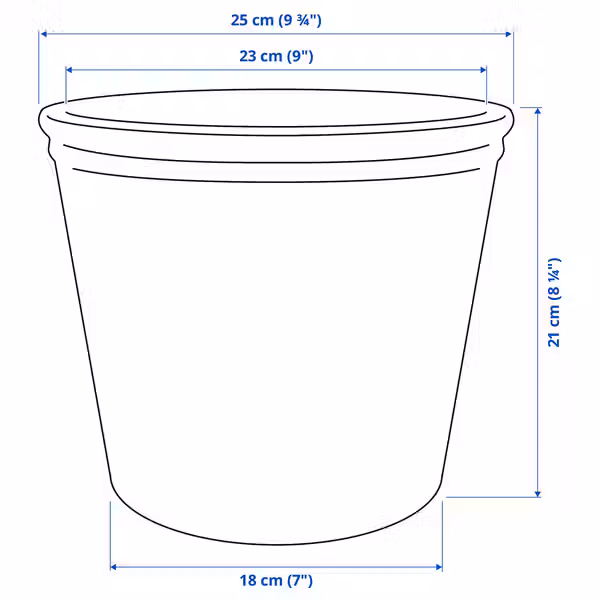 IKEA, дополнительный ракурс - схема-чертеж с размерами