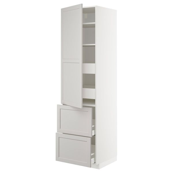 IKEA, вид спереди - схема-чертеж с размерами