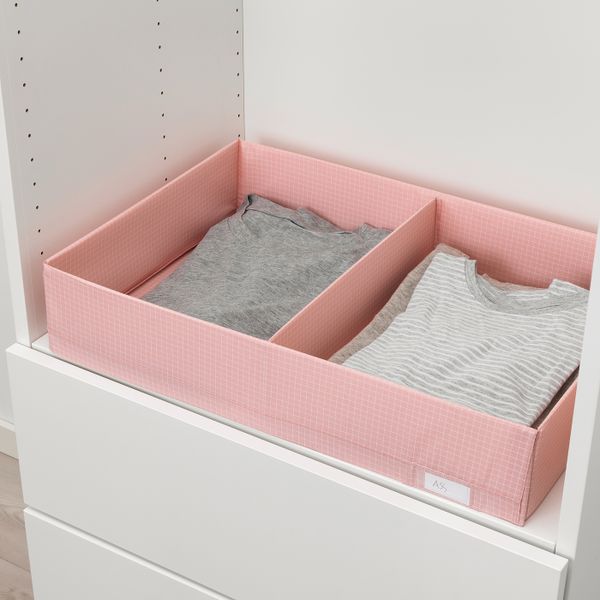 Ящик с отделениями, розовый 34x51x10 см IKEA СТУК 504.172.18 - фото 3