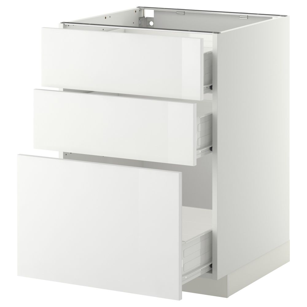 IKEA, вид спереди - схема-чертеж с размерами