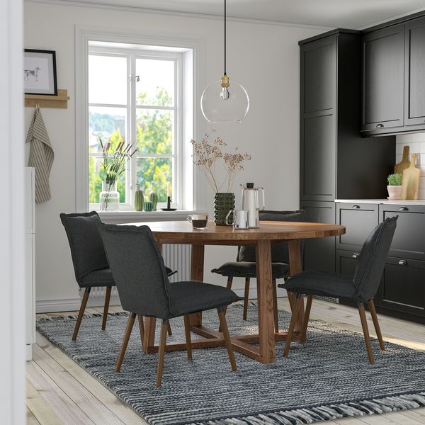 Стол и 4 стула IKEA KLINTEN, MÖRBYLÅNGA МОРБИЛОНГА 595.058.85 - фото 3