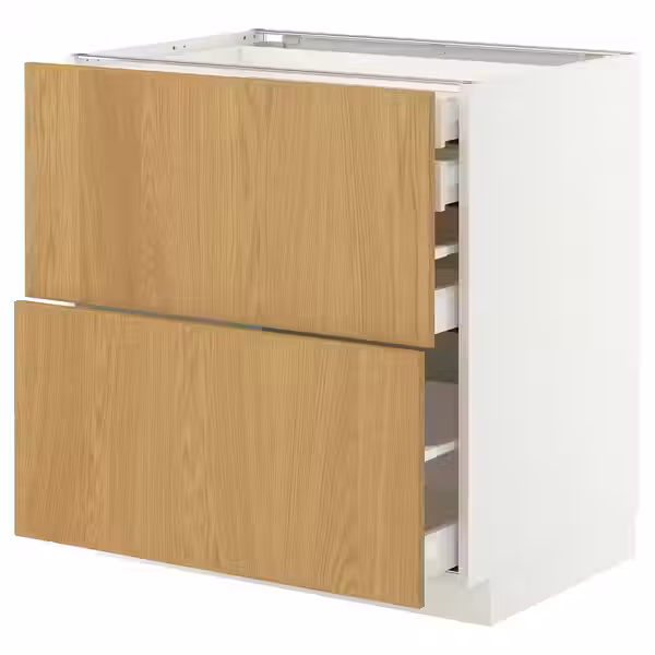 METOD / MAXIMERA Напольн шк 2фасада/2низ/1срд/1вс ящ - фото 1