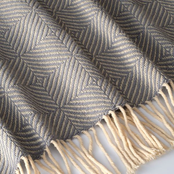 Плед, бежевый 140x180 см IKEA SIDENÖRT СИДЕНЁРТ 604.352.45 - фото 5