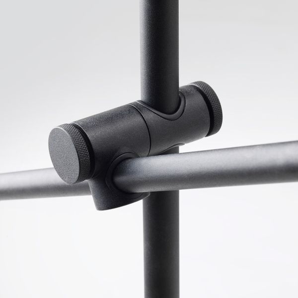 Светильник напольный для чтения, черный IKEA SKURUP СКУРУП 103.566.41 - схема-чертеж с размерами