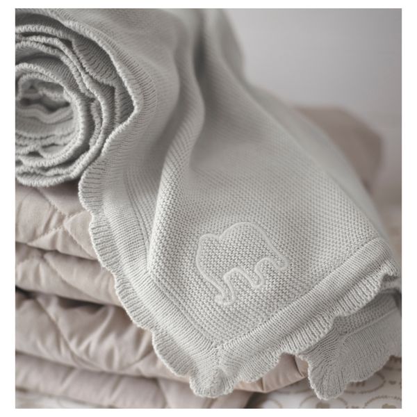 Одеяло детское ОЛЬСКАД, серый (70x90 см) - фото 4