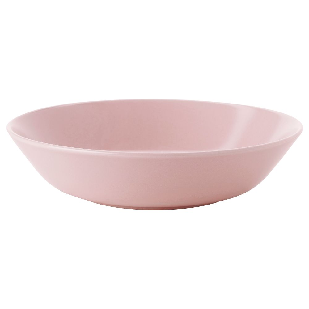 Тарелка глубокая ДИНЕРА, светло-розовый (22 см) - фото 1