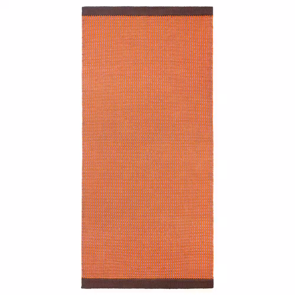 VÄGOMRÅDE Ковер, безворсовый - светлый оранжево-розовый 80x150 см - фото 1