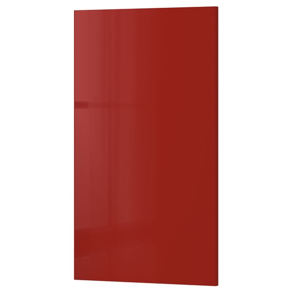 Фронтальная панель для посудомоечной машины РИНГУЛЬТ, глянцевый красный (45x80 см) - схема-чертеж с размерами