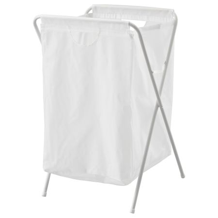 Мешок-контейнер для белья на опоре, 70 л, белый IKEA HATTEFJÄLL ХАТТЕФЬЕЛЛЬ 701.189.68