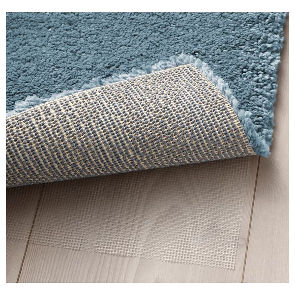 Ковер, короткий ворс, 80x150 см, классический синий IKEA STOENSE СТОЭНСЕ 004.270.07 - схема-чертеж с размерами