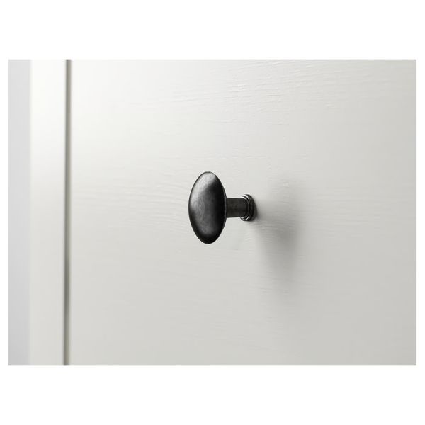 HEMNES Комод с 2 ящиками - белая морилка 54x66 см - фото 4
