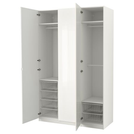 Гардероб ПАКС, белый, Фардаль Викедаль