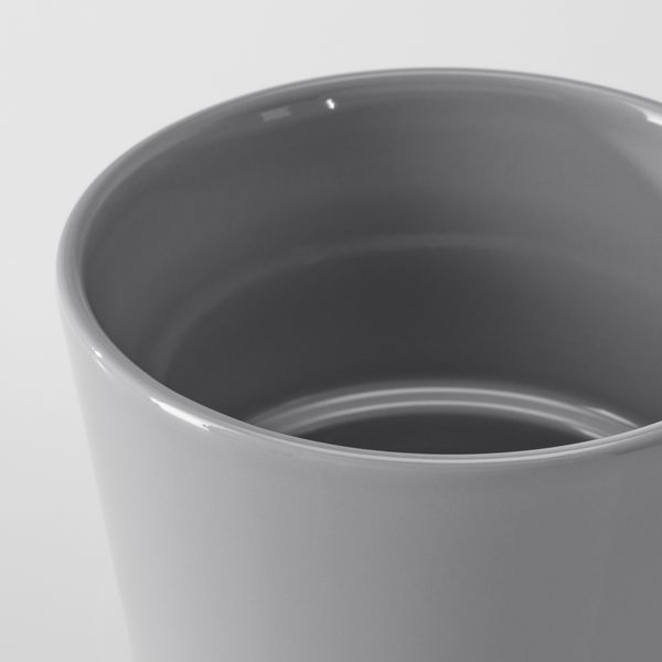 Кашпо, для дома, улицы серый, 9 см IKEA SKOGSVINBÄR СКОГСВИНБЭР 805.084.48 - фото 7