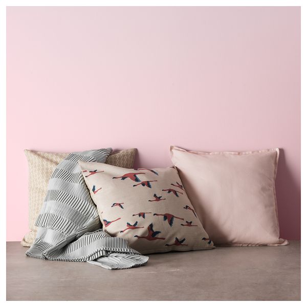 Чехол на подушку МАЙБРИТТ, бежевый (50x50 см) - фото 6