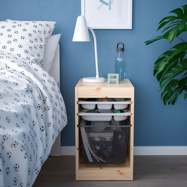 Комбинация с контейнером и лотками IKEA TROFAST ТРУФАСТ 695.332.70 - фото 4