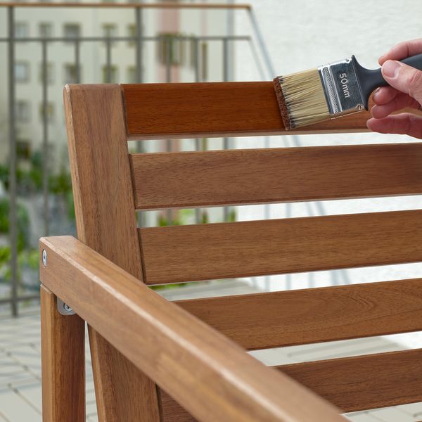 Морилка, для использования на улице, светло-коричневый IKEA VÅRDA ВОРДА 705.651.42 - схема-чертеж с размерами