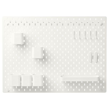 Настенная панель, комбинация IKEA SKÅDIS СКОДИС 494.063.67