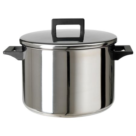 Кастрюля с крышкой СНИТСИГ, нержавеющ сталь (8.5 л)