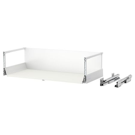 Ящик, высокий, белый 80x37 см IKEA MAXIMERA МАКСИМЕРА 303.680.92
