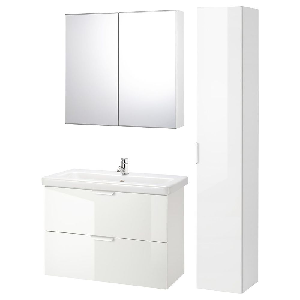 IKEA в интерьере ванной