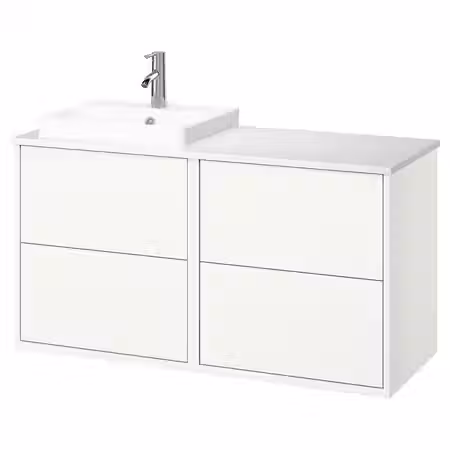 HAVBÄCK / ORRSJÖN ОРРШЁН Шкаф п-раковину/раковина/смеситель