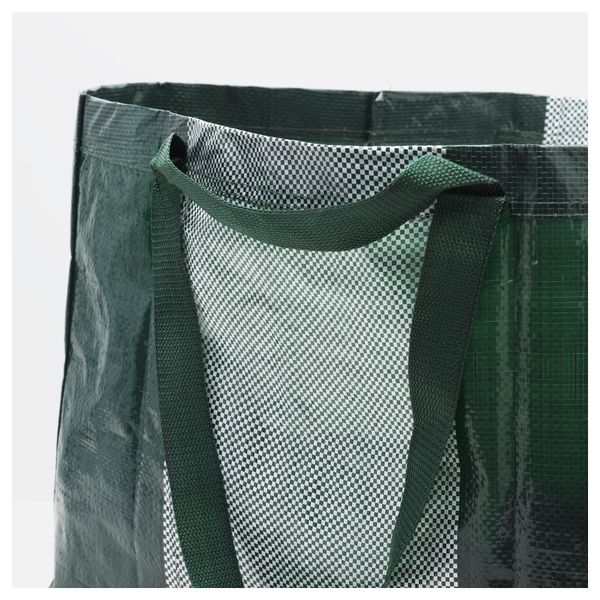 Сумка, большая ЮППЕРЛИГ, зеленый (71 л) - схема-чертеж с размерами