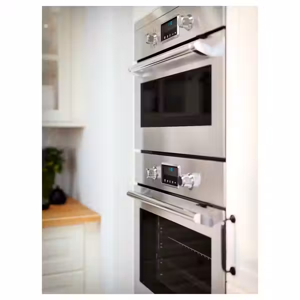 FORNEBY ФОРНЕБЮ Комбинир СВЧ с горячим обдувом - IKEA 500 цвет нержавеющей стали - фото 2