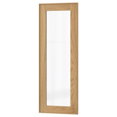 Стеклянная дверь ЭКЕСТАД, дуб