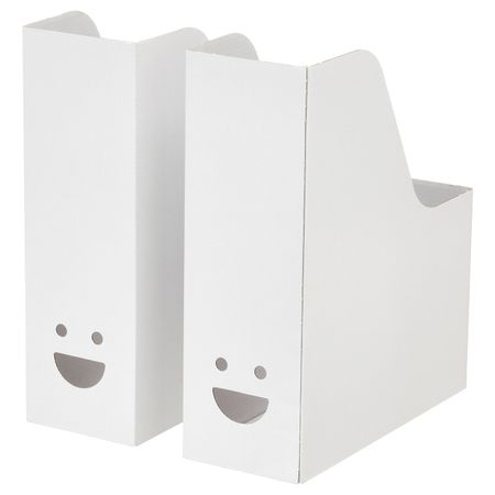 Подставка для журналов, белый IKEA TJABBA ТЬЕББА 104.975.04